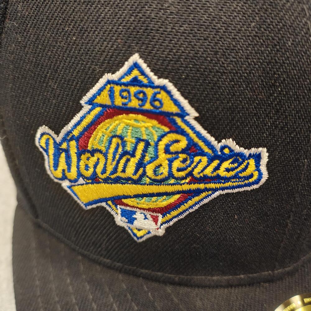 New York Yankees Derek Jeter Hat Cap Fitted Mens 7 1/2 MLB World Series New Era - Picture 4 of 12